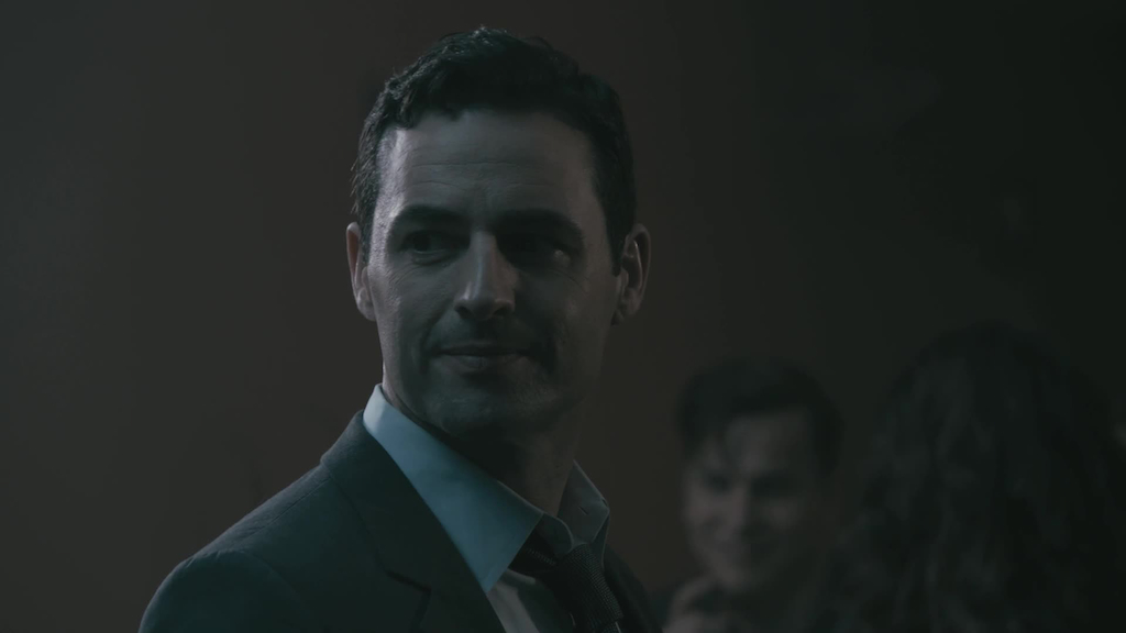 Max von Essen as The Man at a bar
